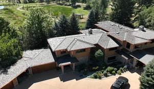 Brava Synthetic shake on a Cherry Hills Colorado Home