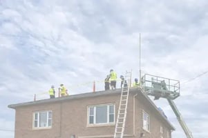 Commercail Flat Roof Install