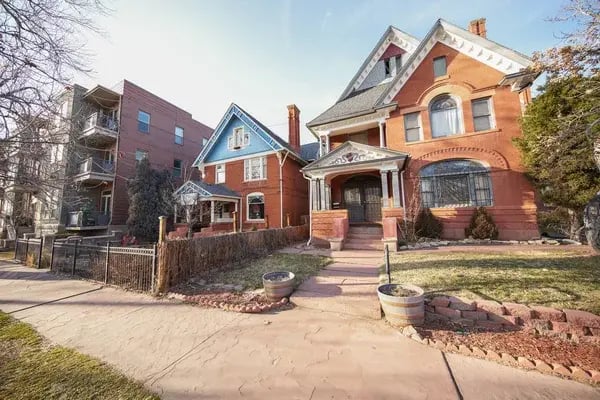 Denver Capitol Hill homes_close together