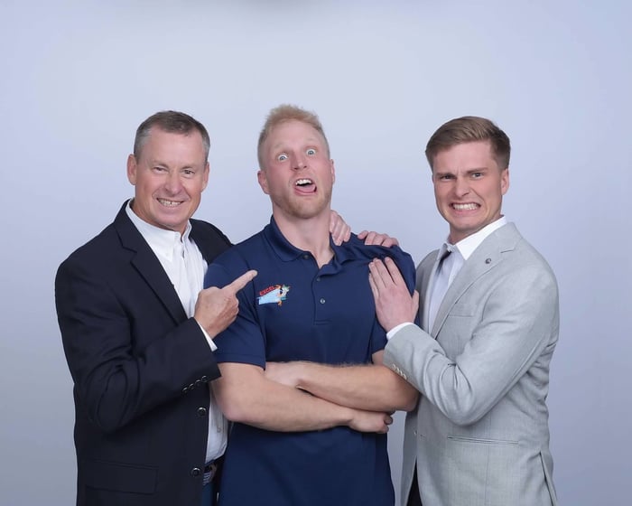 brock hayward and his friends