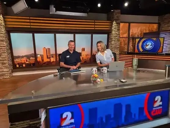 J Bretz on Channel 2 News Excel Roofing-1-1