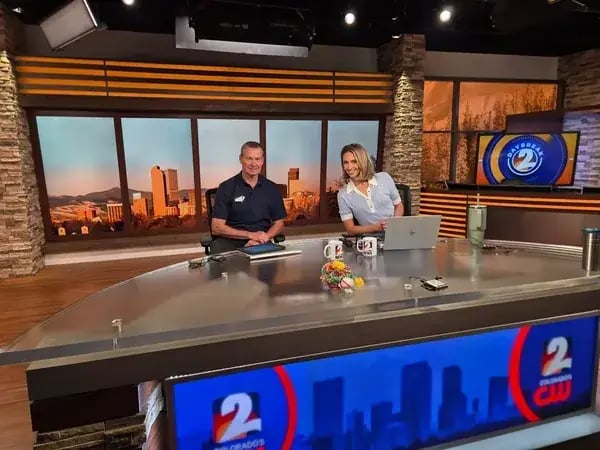 J Bretz on Channel 2 News Excel Roofing-1