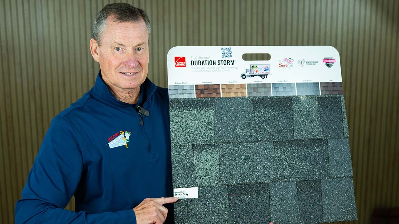 J with OC duration storm shingles
