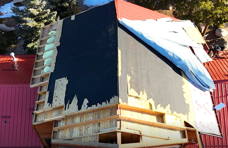 Metal Roof Blown Off By Wind In Colorado