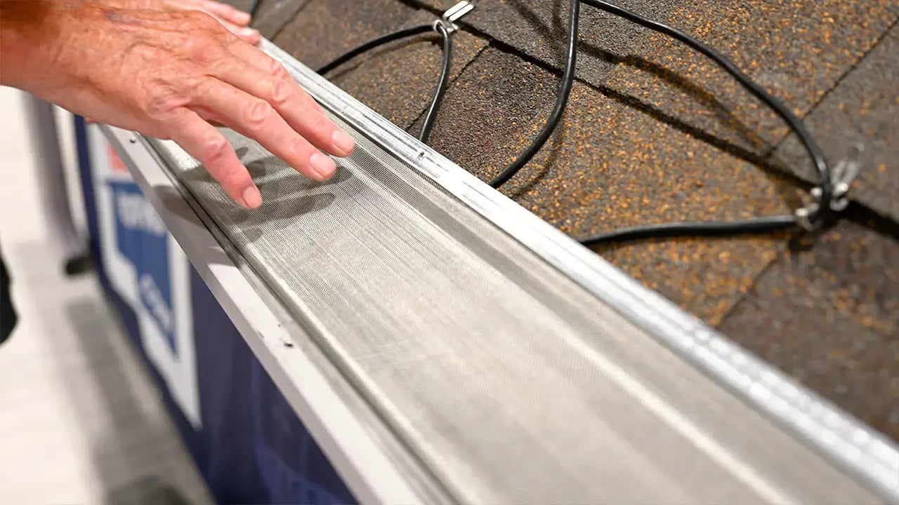 fine mesh gutter protection