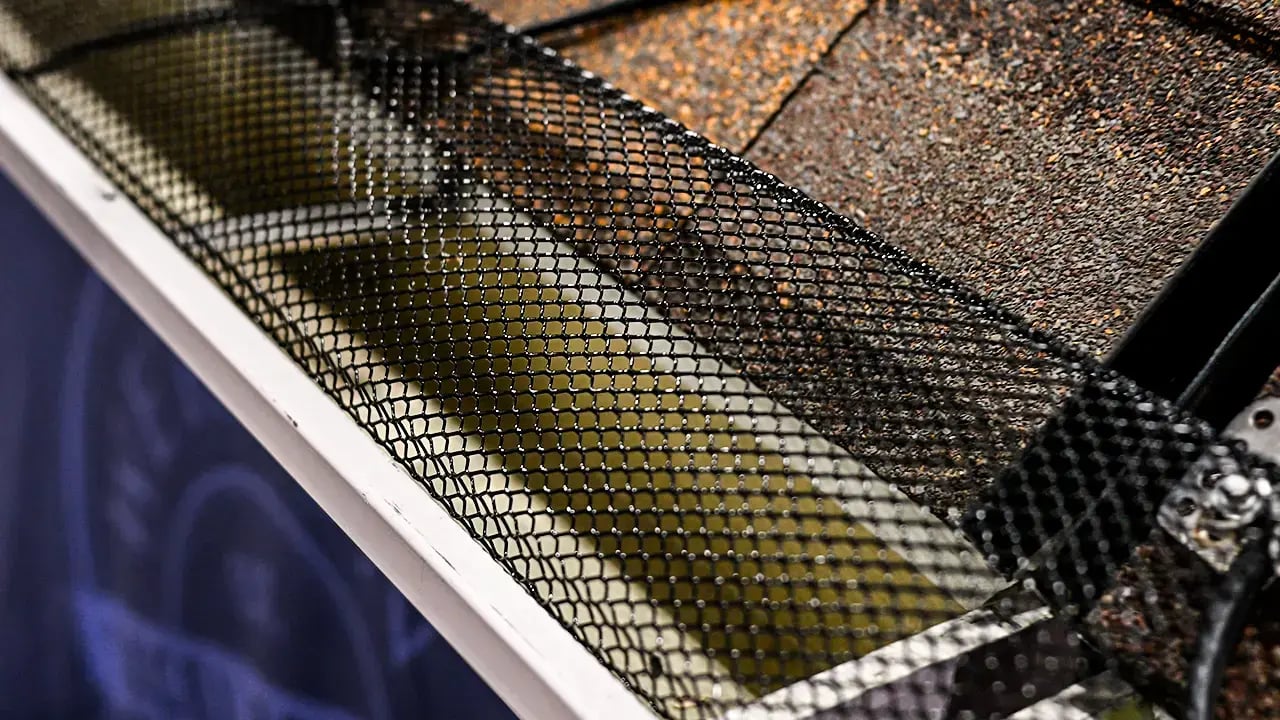 wide mesh gutter protection