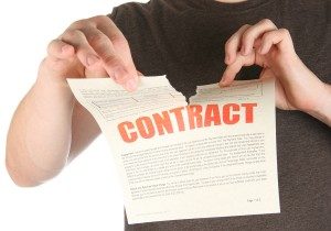 ripping a contract