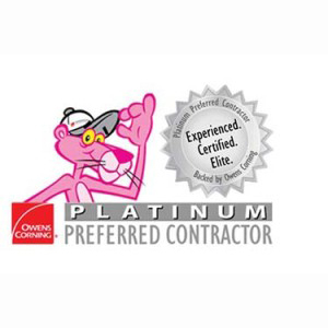 Excel Roofing is Owens Corning platinum preferred contractor