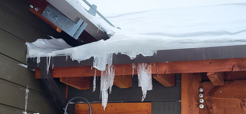 Ice dams can be dangerous and damage your roof